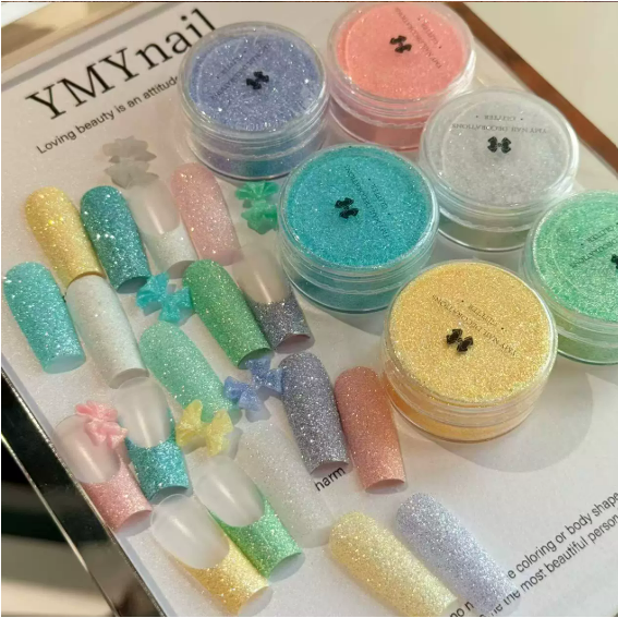 豬豬&YMY聯名 - 多巴胺彩色碎鑽粉、收納工具 .手作材料 DIY-細節圖2