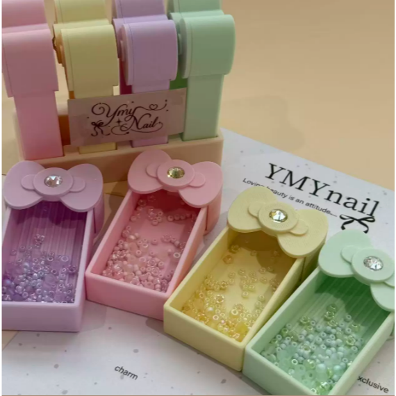 豬豬&YMY聯名 - 多巴胺彩色碎鑽粉、收納工具 .手作材料 DIY-細節圖3