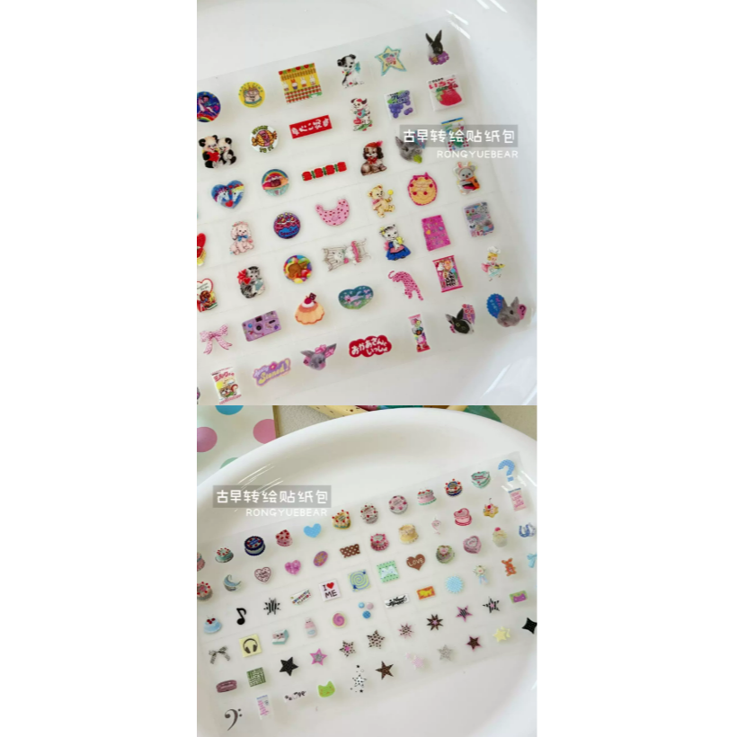 【榕悦熊】夏日百合模具&古早轉繪貼包 / 貼紙轉印 / 可愛手工雕花 / 創意手作材料 DIY-細節圖7