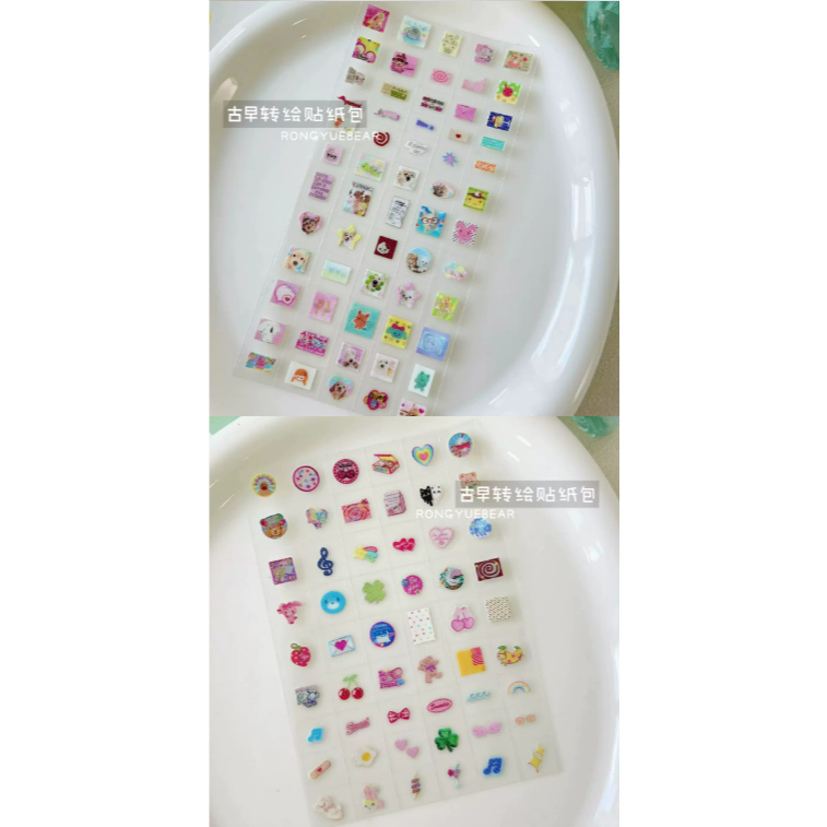 【榕悦熊】夏日百合模具&古早轉繪貼包 / 貼紙轉印 / 可愛手工雕花 / 創意手作材料 DIY-細節圖11