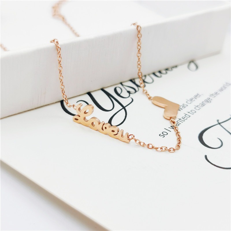 甜甜愛 鈦鋼腳鍊 玫瑰金腳鍊 醫療鋼腳鍊 雙層腳鏈 交換禮物 生日禮物 抗過敏腳鍊 不退色腳鍊 愛心腳鍊-細節圖8