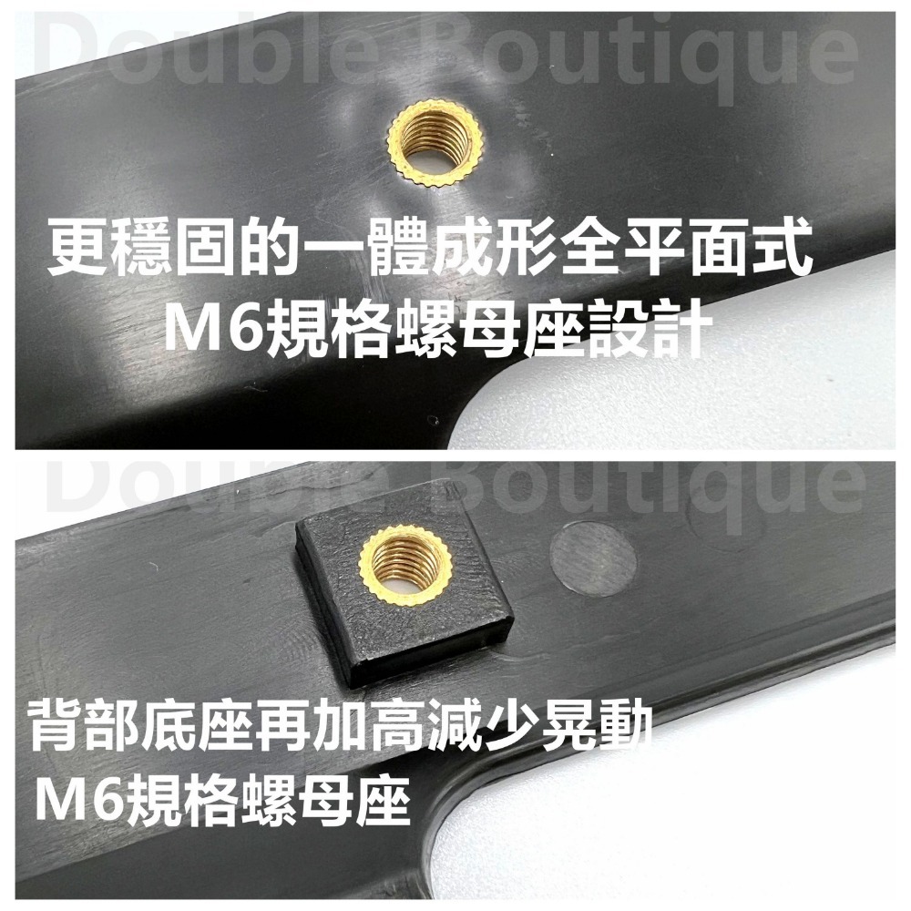 DB 快速出貨! BMW Mini 後牌框 全平面一體式螺母座 車牌架 車牌框 E90 F30 F10 G20 G30-細節圖7