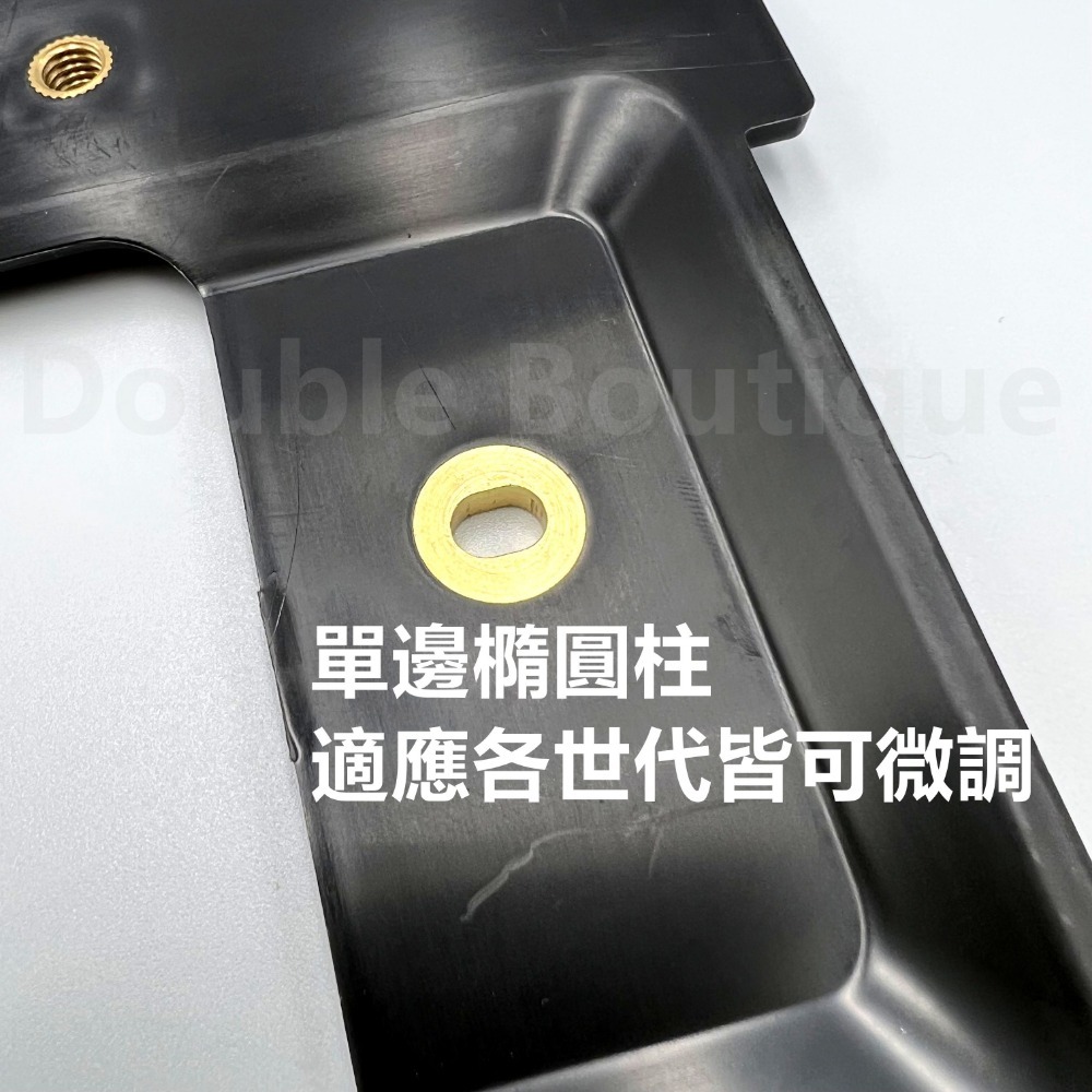 DB 快速出貨! BMW Mini 後牌框 全平面一體式螺母座 車牌架 車牌框 E90 F30 F10 G20 G30-細節圖8