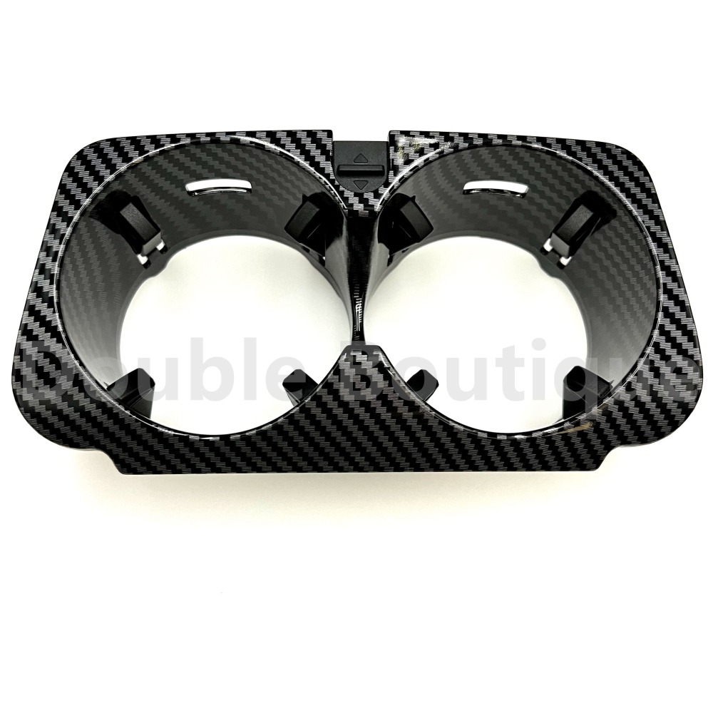 DB 快速出貨! 賓士 BENZ 碳纖紋 置杯架 杯架 W205 W213 X253 C300 E300 GLC300-細節圖3