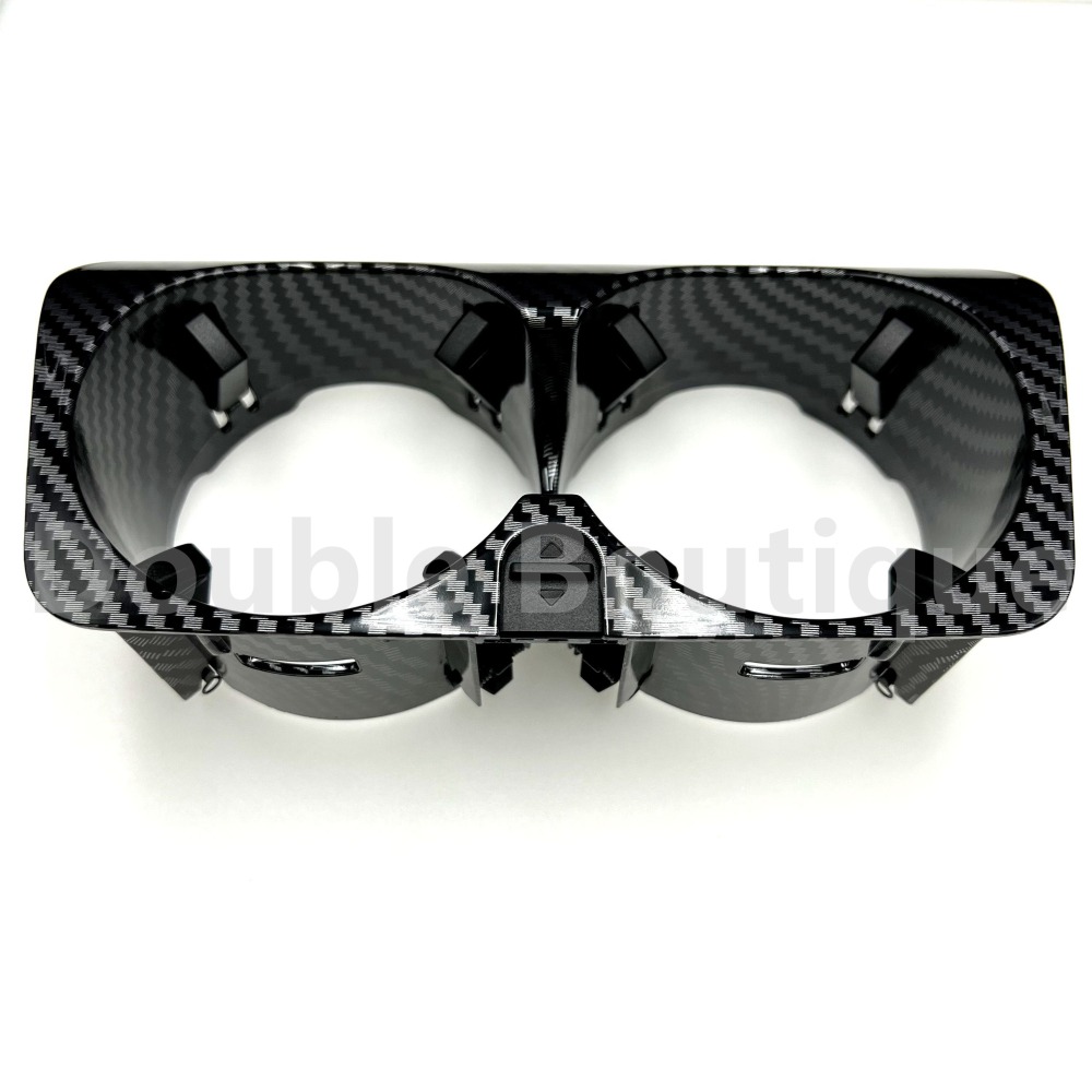 DB 快速出貨! 賓士 BENZ 碳纖紋 置杯架 杯架 W205 W213 X253 C300 E300 GLC300-細節圖5