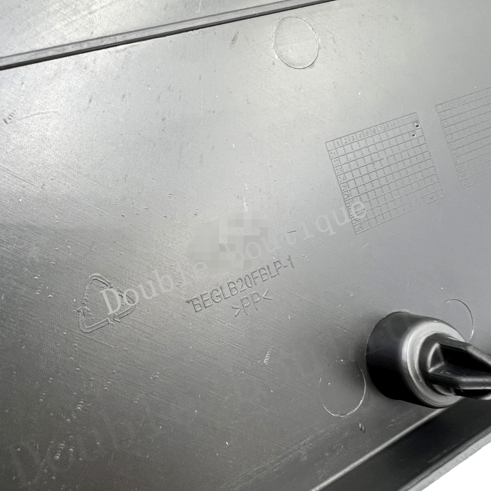 DB 賓士 BENZ X247 GLB AMG版 19年-22年 前車牌框 短版 總代理款 台製外銷件 GLB250-細節圖8