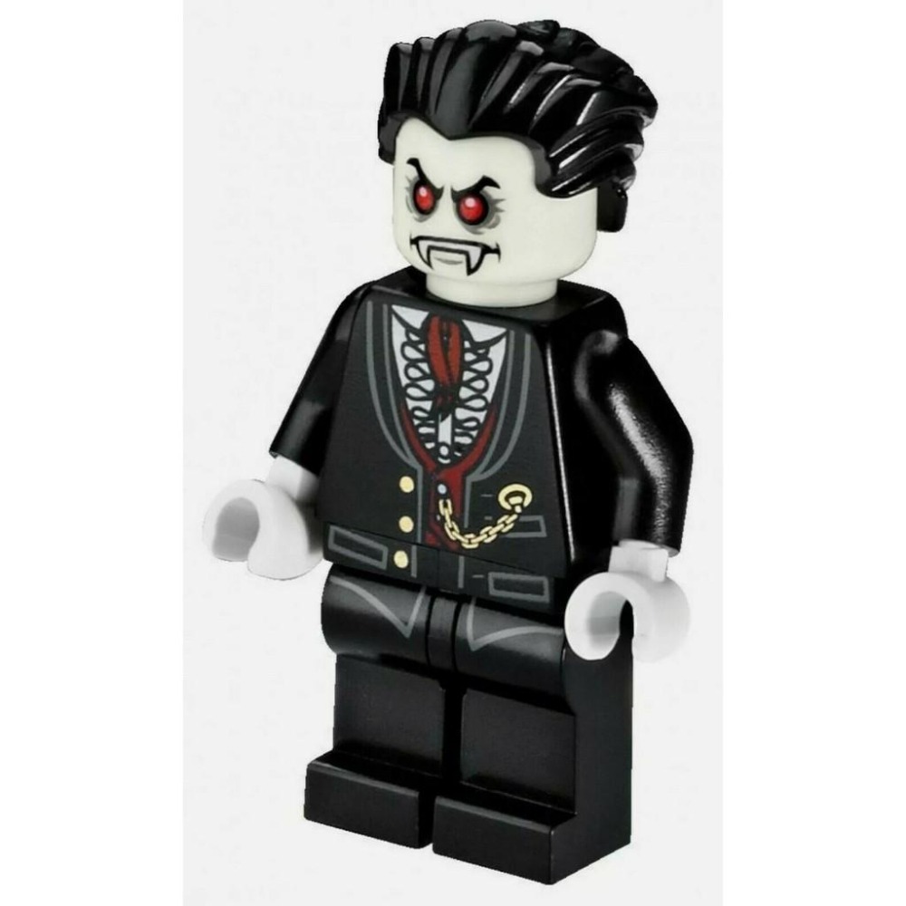 LEGO 樂高  幽靈怪物系列 人偶 mof007 吸血鬼 伯爵 公爵  10228-細節圖3