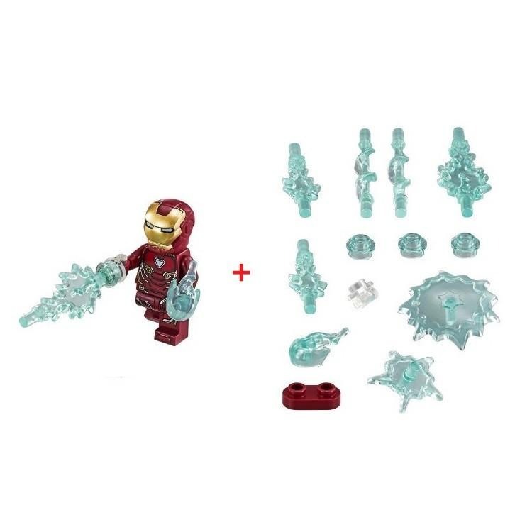 LEGO 樂高 超級英雄人偶 復仇者聯盟3 人偶 sh496 鋼鐵人 Mark 50 76108  武器選配-細節圖2