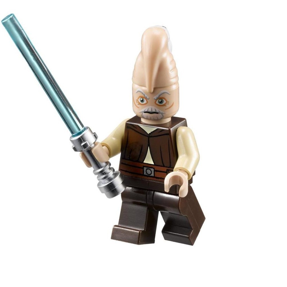 LEGO 樂高 星際大戰人偶 絕地長老 sw319 Ki-Adi-Mundi 7959-細節圖2