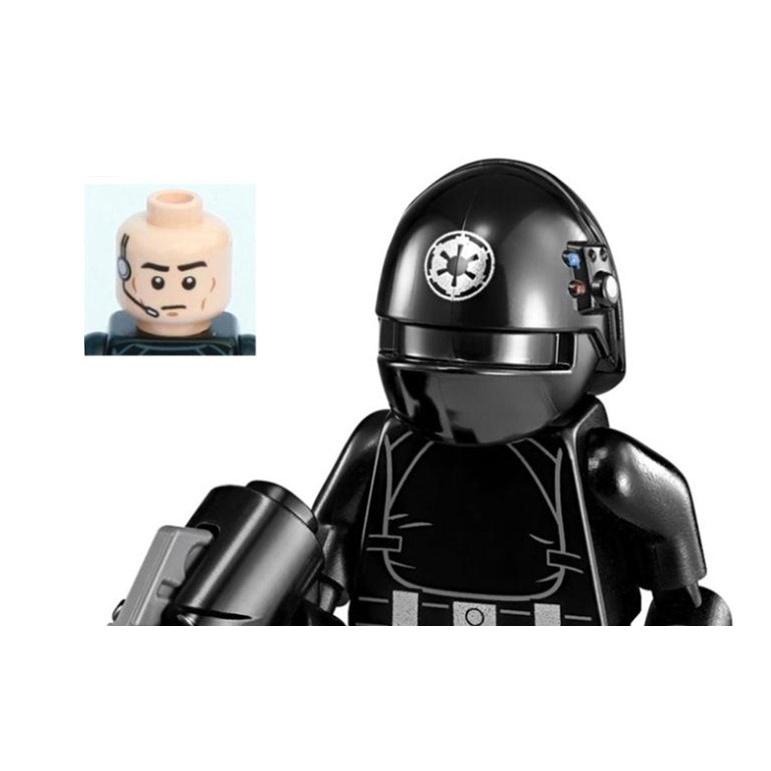 LEGO 樂高 星際大戰人偶 sw520 sw529 死星炮手 含武器 75034-細節圖2
