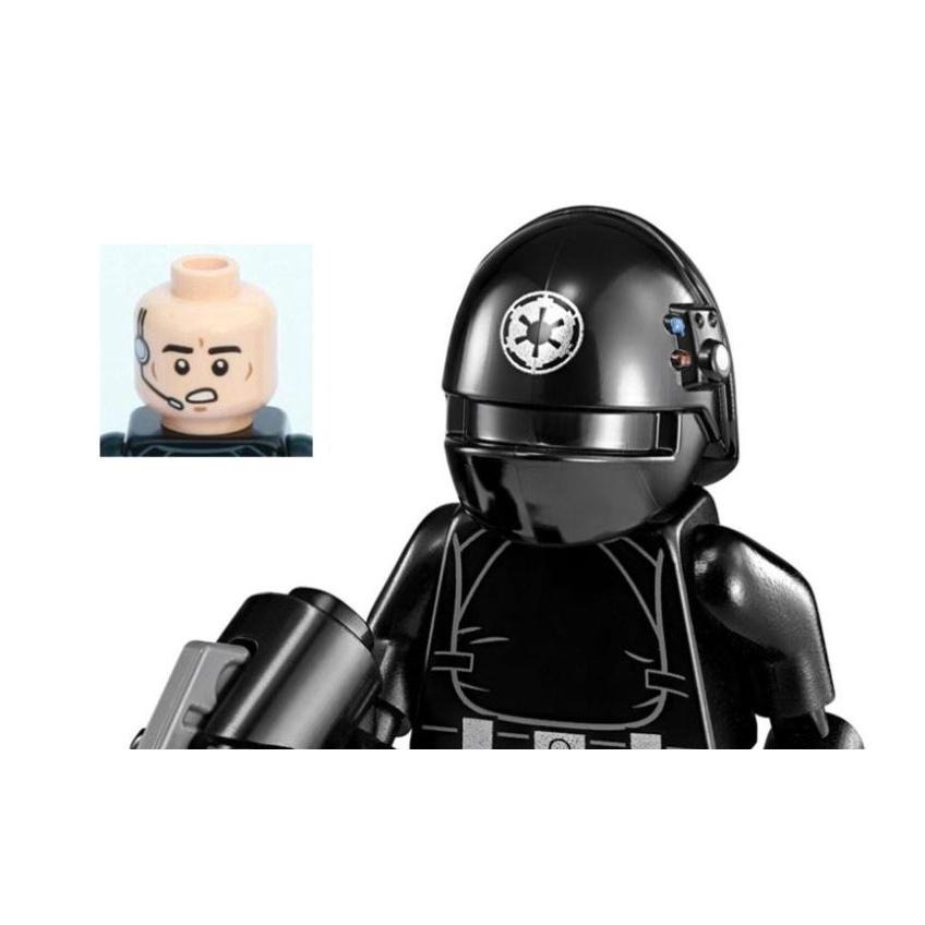 LEGO 樂高 星際大戰人偶 sw520 sw529 死星炮手 含武器 75034-細節圖3