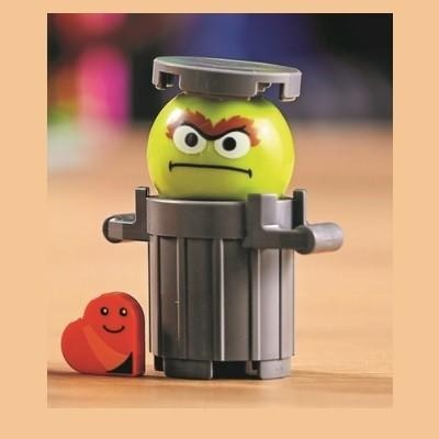 LEGO 樂高 ideas人偶 芝麻街人偶 大鳥  艾默 厄尼 畢特 怪獸 奧斯卡 21324-細節圖7