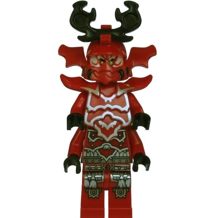 LEGO 樂高  幻影忍者 人偶 njo074 木津將軍 含武器 70504-細節圖2