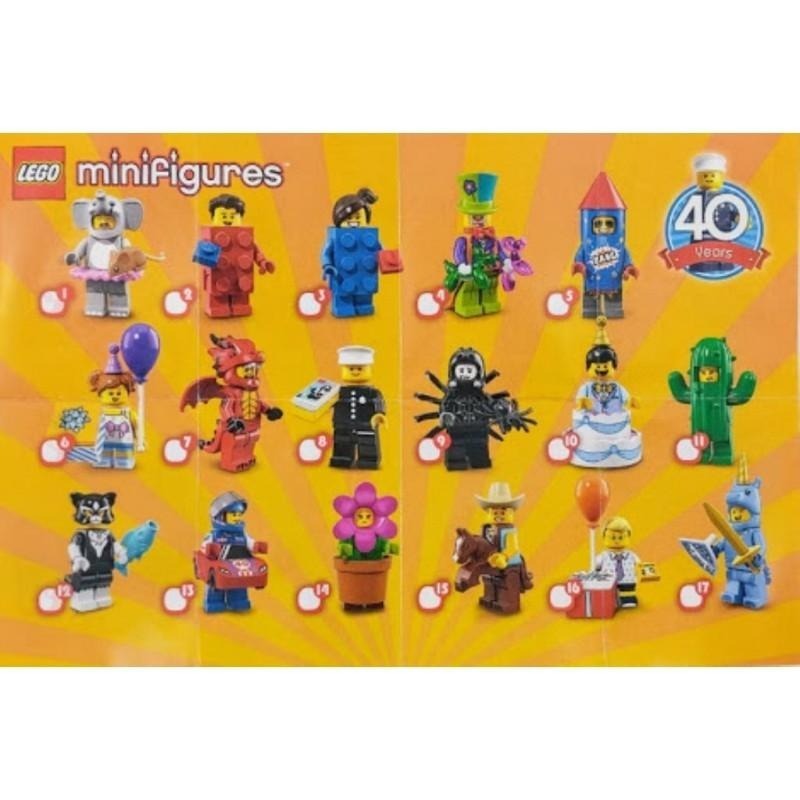 LEGO Minifigures Series 18 樂高18代 紅磚人偶 71021 #2 第18季 71021 #2-細節圖4