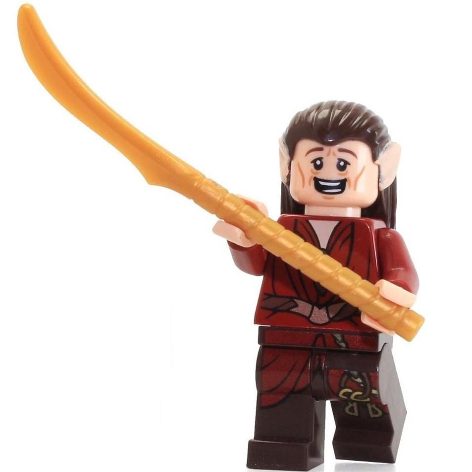 Lego 樂高  魔戒 人偶  精靈酒鬼 lor054  總管 配武器 79004-細節圖2