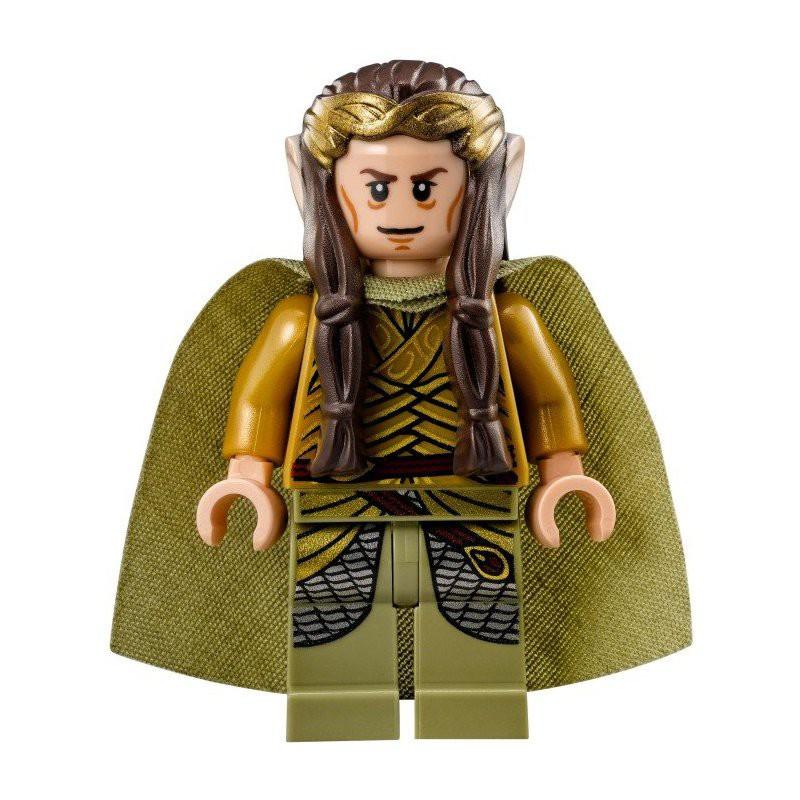 LEGO 樂高  魔戒 人偶 五軍之戰 爱隆王 lor105 含武器 79015-細節圖2