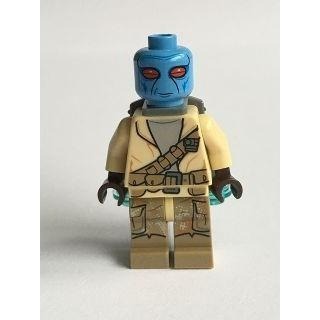 LEGO 樂高 星際大戰人偶 sw689 杜羅人 聯盟戰士 含武器 75133-細節圖2