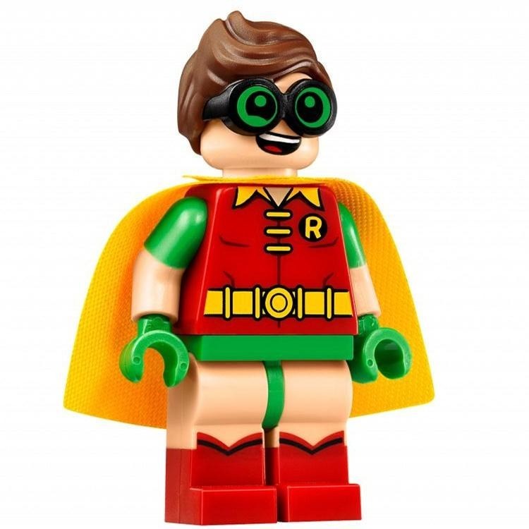 LEGO 樂高 超級英雄人偶 蝙蝠侠大電影  sh315 羅賓 Robin 70902 70905-細節圖2