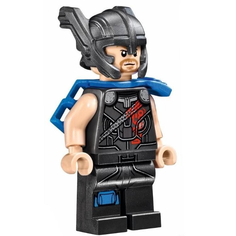 LEGO 樂高 超級英雄人偶  sh412 雷神索爾 thor 含武器 76088-細節圖3