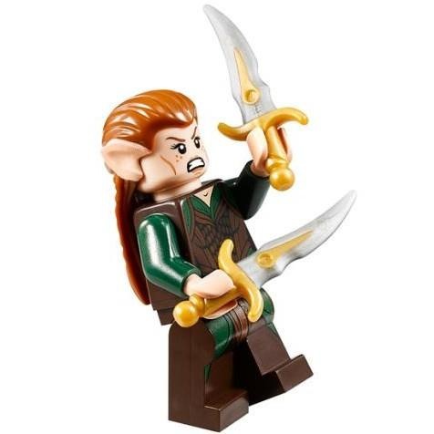 Lego 樂高  魔戒  人偶   lor034 女精靈 塔瑞爾 含配件 79001-細節圖2