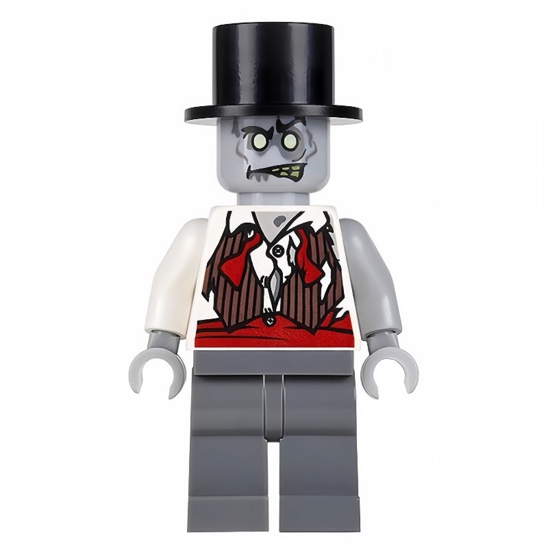 LEGO 樂高  幽靈怪物系列 人偶 mof011 mof012 殭屍新郎新娘 9465 絕版稀有-細節圖2