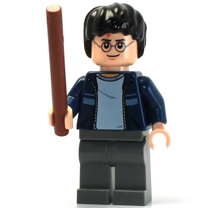 LEGO 樂高  哈利波特 人偶 哈利波特 hp116 含原配魔法杖 4841-細節圖2