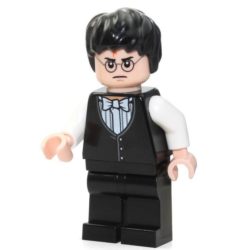 LEGO 樂高  哈利波特 人偶 哈利波特   禮服版 含原配魔法棒 hp125-細節圖2