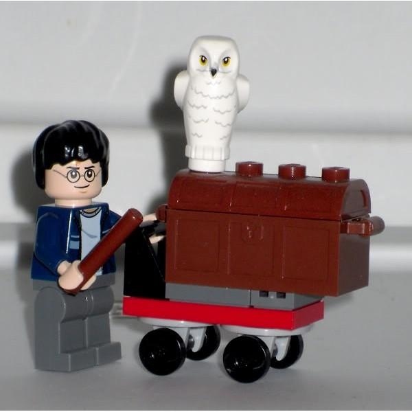 LEGO 樂高  哈利波特 人偶  魔法手推車 30110 稀有款-細節圖3