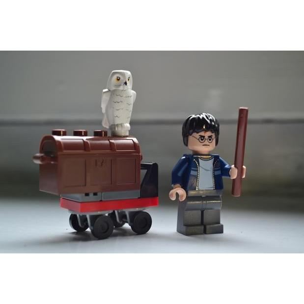 LEGO 樂高  哈利波特 人偶  魔法手推車 30110 稀有款-細節圖4