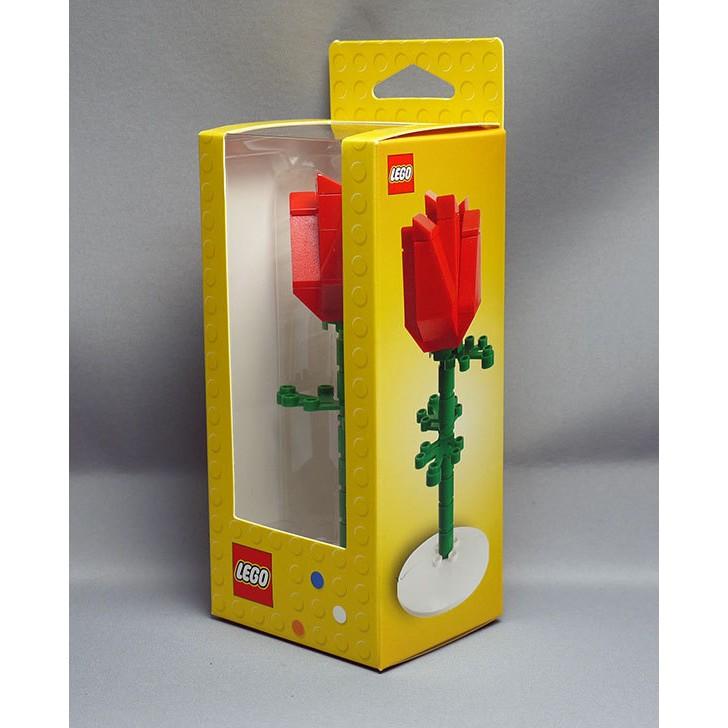 LEGO 樂高  Red Rose 紅玫瑰花 母親節禮物 情人節禮物 求婚 戀愛 852786-細節圖2