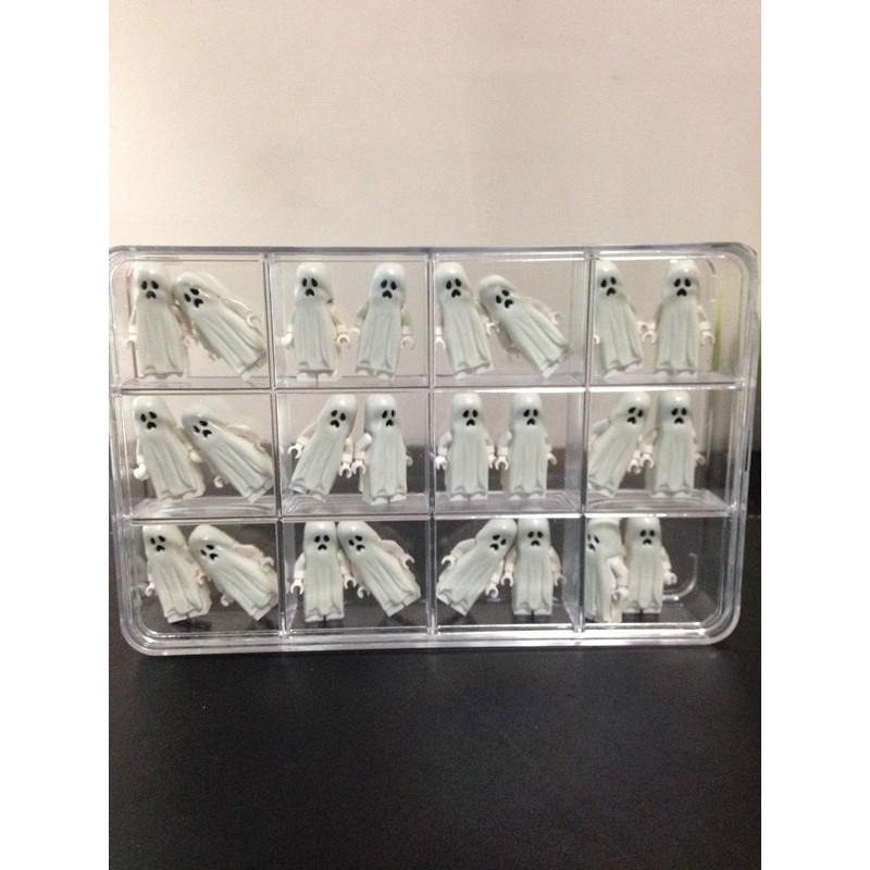 適用LEGO 樂高人偶 相容收納盒 展示盒12 16 18格(不含人偶及底板）-細節圖4