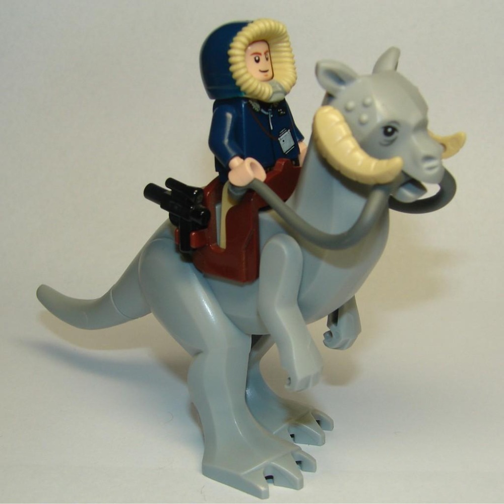 LEGO 樂高 星際大戰人偶  HAN SOLO + DONDON獸  sw253 漢索羅 Han Solo 7749-細節圖2