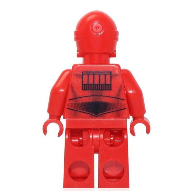 LEGO 樂高 星際大戰人偶  R-3PO sw344 紅色機器人 7879-細節圖2