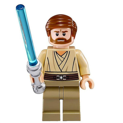 LEGO 樂高 星際大戰人偶 歐比旺 Obi-Wan 原配光劍 sw362 9494