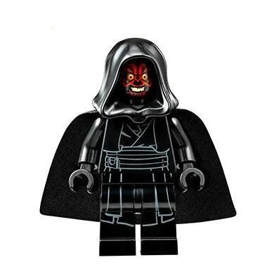 LEGO 樂高 星際大戰人偶 sw650 達斯摩爾 darth maul 含武器 帽子 75096-細節圖3