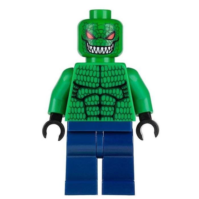 LEGO 樂高  蝙蝠侠 人偶  bat008 鱷魚人 KillerCroc 原配槍 7780-細節圖2