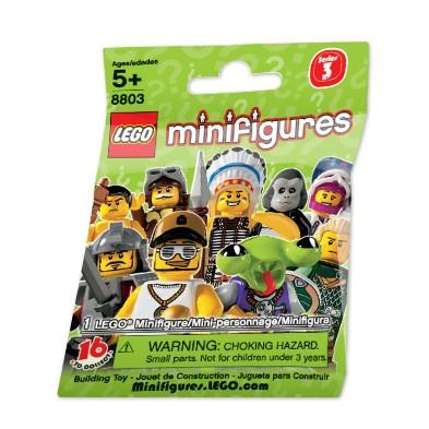 LEGO Minifigures Series 3 樂高3代 第3季 8803 #16棒球選手-細節圖2