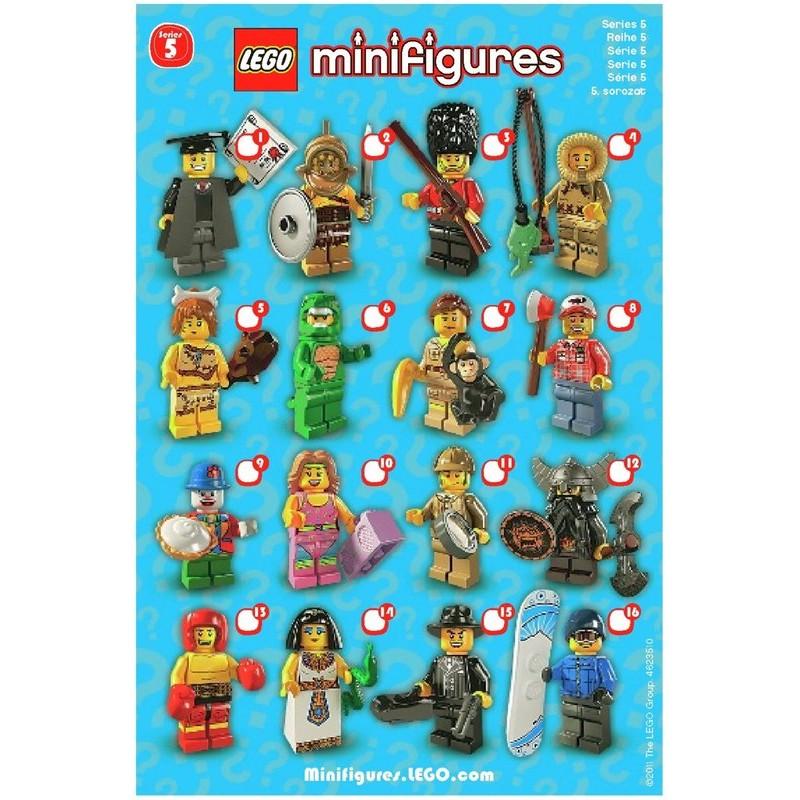 LEGO Minifigures Series 5 樂高5代 第5季 8805 #8伐木工人-細節圖3