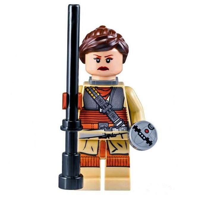 LEGO 樂高 星際大戰 人偶 萊爾公主 Boushh sw407 全套配件 9516 絕版-細節圖3