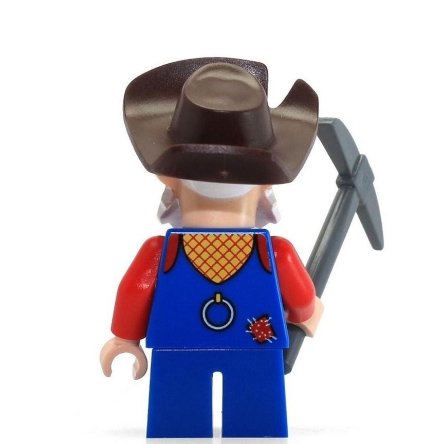 Lego 樂高 玩具總動員系列 人偶 Stinky Pete toy009 礦工 皮特  7594 絕版-細節圖3