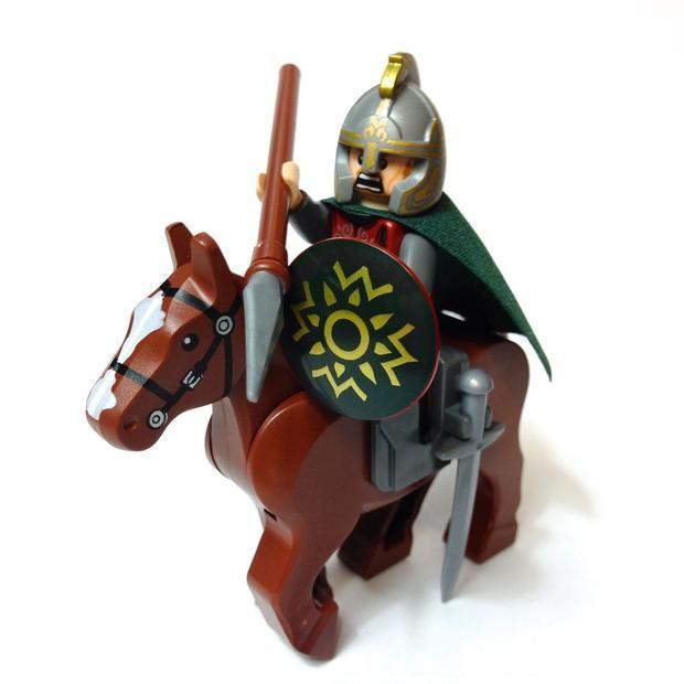 LEGO  樂高  魔戒 人偶   霍比特 LOR010 Eomer 伊歐默 9471 絕版-細節圖2