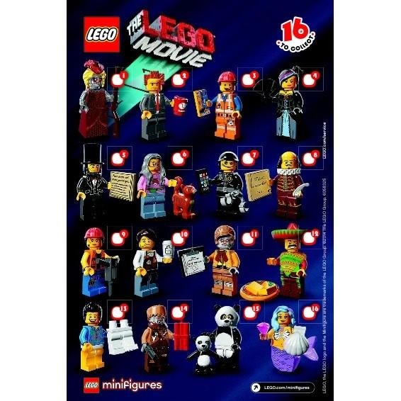 LEGO 樂高 樂高大電影人偶 Minifigures movie  71004#10咖啡店員-細節圖3