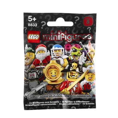 LEGO Minifigures Series 8 樂高8代 第8季 8833 #13紅色啦啦隊員-細節圖2