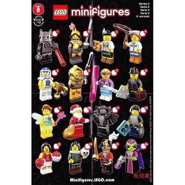 LEGO Minifigures Series 8 樂高8代 第8季 8833 #13紅色啦啦隊員-細節圖3