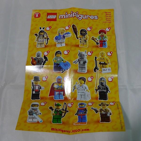 LEGO Minifigures Series 1 樂高1代 第1季 8683 #8 PA770假人-細節圖3