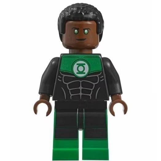 LEGO 樂高 超級英雄人偶 John Stewart sh428 DC 綠燈俠 戰機 11914-細節圖3