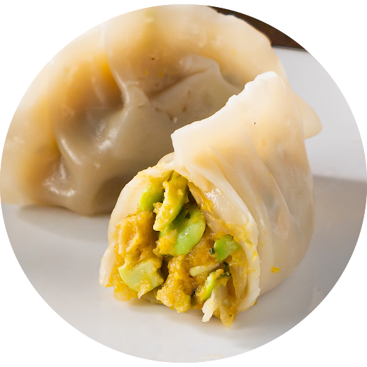 高纖低卡三包組｜蠔油 龍鬚菜黑木耳 麻辣等高麗菜豬肉水餃 ＆ 杏鮑菇五辛素餃｜20顆*3包｜健康水餃-細節圖4