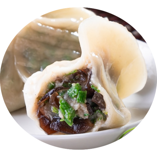 高纖低卡三包組｜蠔油 龍鬚菜黑木耳 麻辣等高麗菜豬肉水餃 ＆ 杏鮑菇五辛素餃｜20顆*3包｜健康水餃-細節圖5