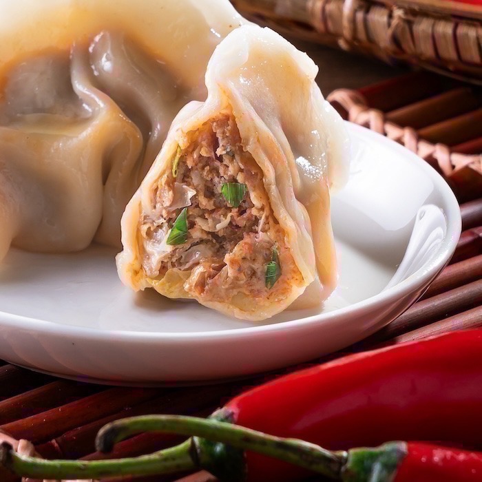 高纖低卡｜好日子安心麻辣豬肉手工水餃｜20顆｜健康水餃-細節圖2