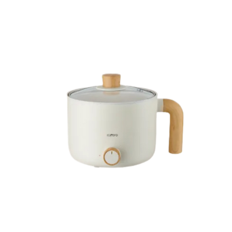 【KINYO】二段溫控雙層木紋陶瓷美食鍋1.2L-規格圖2